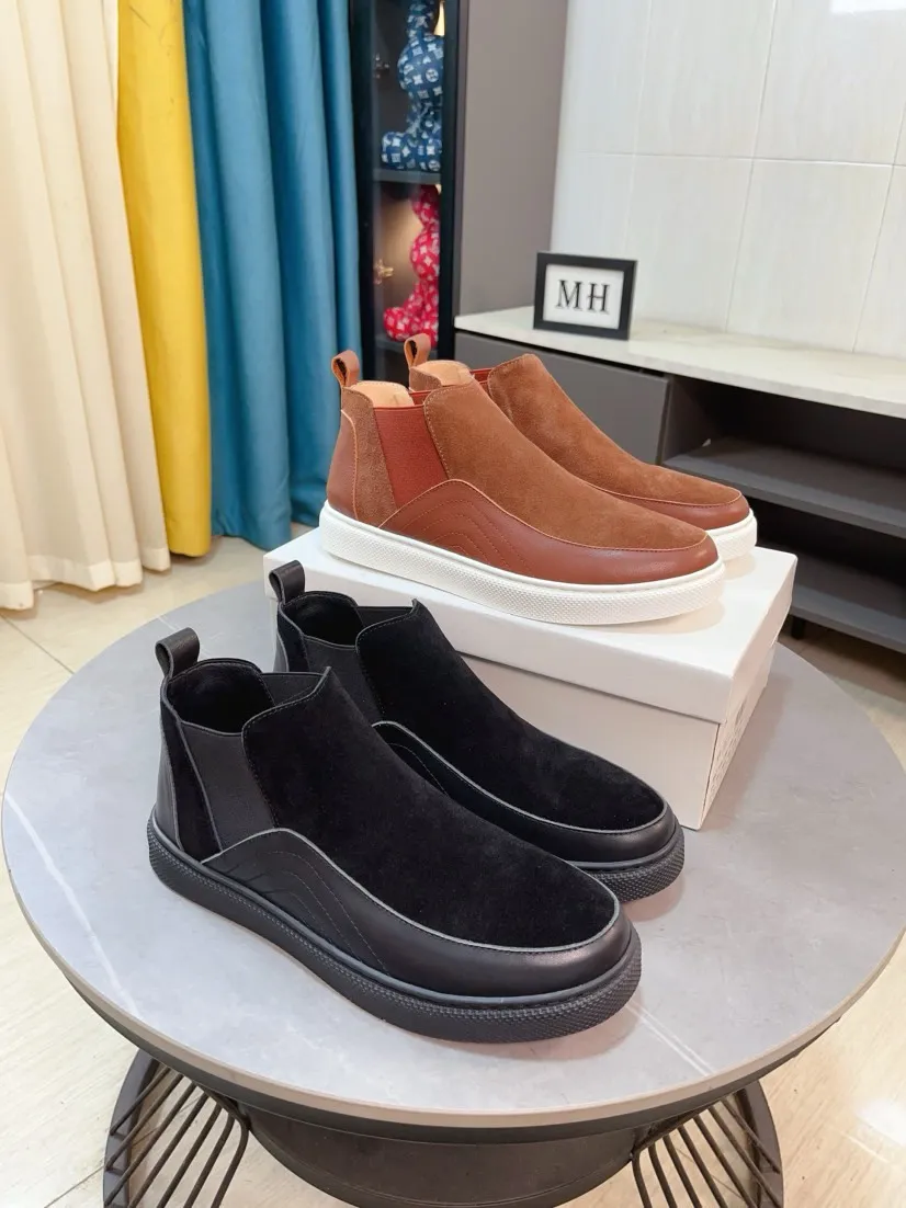 Men's shoes 💰440🌹🌹 [Prada] New high-top men's shoes for the Milan show are out, official website new model: 1 production 🔺original version, continuing the charm inheritance, innovation and tribute ⚫️Young and fashionable you must have 🎗movable feet and no smelly feet; imported cowhide mesh with wear-resistant rubber soles; suitable for all seasons, fashionable and versatile. Code number:38-44